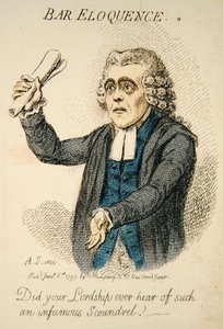 Éloquence du Barreau (détail)