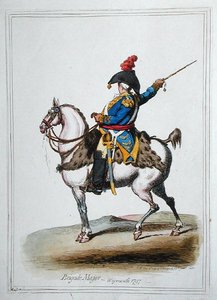 Major de brigade - James Gillray