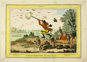 Cockney Sportsmen Shooting Flying