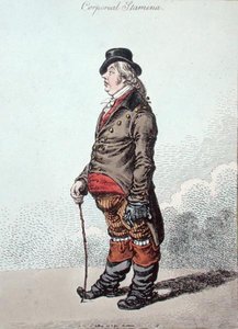 Endurance corporelle - James Gillray