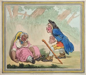 Cymon et Iphigénie, publiée par Hannah Humphrey en 1796