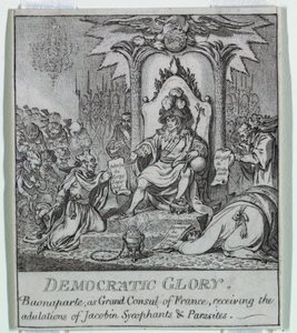 Démocratie, ou une esquisse - James Gillray
