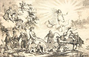 État ecclésiastique et politique de la nation - James Gillray