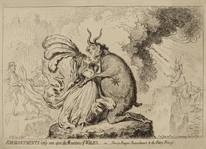 Enchantements récemment vus sur les montagnes du Pays de Galles ou "Réconciliation de Shon-ap-Morgan avec la princesse des fées", publié le 30 juin