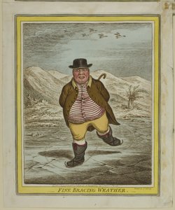 Beau temps vivifiant - James Gillray