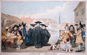 Personnages flamands - James Gillray