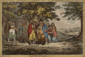 À la recherche de la fortune, publié le 20 novembre - James Gillray
