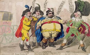Le roi Henri IV : la dernière scène, publiée par S.W. Fores en 1788