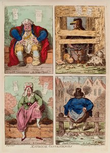 Les commodités nationales - James Gillray