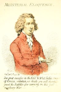 Éloquence ministérielle, publié par Hannah Humphrey en 1795 (détail)