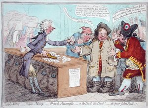 Ouverture du budget, ou John Bull donnant son pantalon pour sauver son bacon