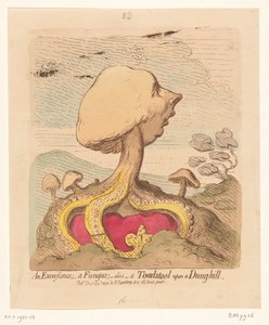 Caricature de William Pitt le Jeune, 1791 - James Gillray
