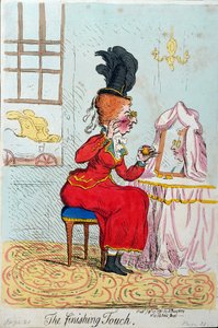 La Touche Finale, publiée par Hannah Humphrey en 1791 - James Gillray