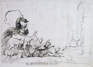 La chasse de Westminster, publié en 1788