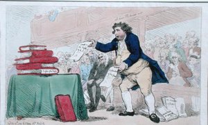 Le Mangeur de Mots, publié par S.W. Fores en 1788