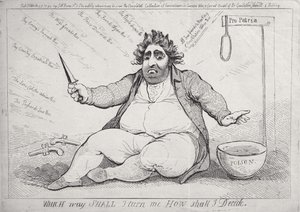 Quel chemin dois-je prendre, comment dois-je décider, publié par S.W. Fores en 1793