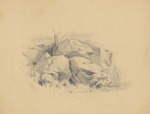 Rochers, 1839 - James Goodwin Clonney