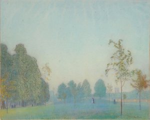 Scène de parc et tour, 1912 - James Hamilton Hay
