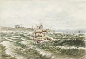 Sauvetage au large de Tynemouth - James Henry Cleet