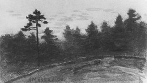 Paysage du Scrapbook de McGuire, 1908