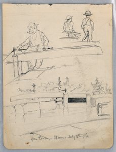 Écluse ouverte, Akron, Ohio - James Henry Moser