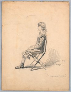 Portrait de Florence Johnson - James Henry Moser