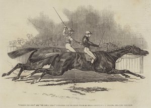 Pyrrhus le Premier et Sir Tatton Sykes contestant les Derby Stakes à Epsom - James Herring