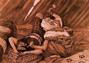 Jaël frappa Sisera et le tua