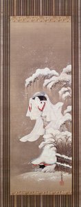 Une beauté dans la neige - James Jacques Joseph Tissot