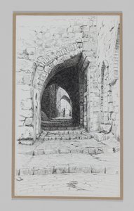 Une rue à Jérusalem, illustration de La Vie de Notre Seigneur Jésus-Christ