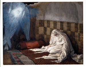 Annonciation, illustration pour La Vie du Christ, c.1886-96