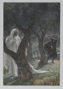 Apparition de Notre Seigneur à Saint Pierre, illustration de La Vie de Notre Seigneur Jésus-Christ, 1886-94