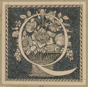 Lettre capitale Q, illustration de La Vie de Notre Seigneur Jésus-Christ