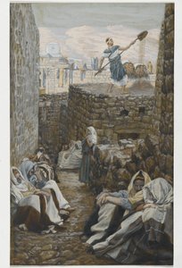 Celui qui vanne son blé, illustration de La vie de notre Seigneur Jésus-Christ