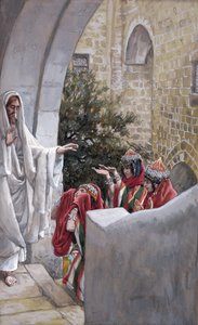 Guérison de la fille des Cananéens, illustration pour La Vie du Christ