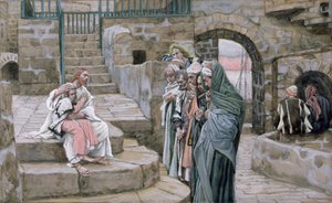 Jésus et le petit enfant, illustration pour La vie du Christ - James Jacques Joseph Tissot