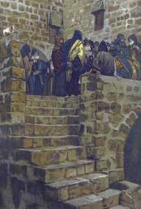 La délibération néfaste de Joseph Caïphe - de « La vie de notre Seigneur Jésus-Christ » - 1899 par James Tissot