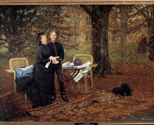 Portraits du Prince Impérial Eugénie (Eugénie de Montijo) - James Jacques Joseph Tissot