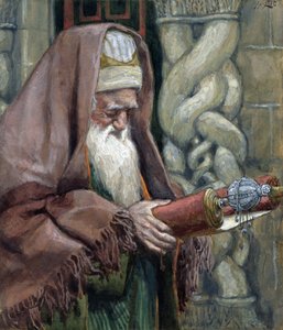 Siméon, illustration pour La Vie du Christ, vers 1886-94 - James Jacques Joseph Tissot