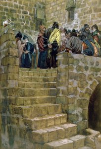 Le Mauvais Conseil de Caïphe, illustration pour La Vie du Christ, c.1886-96