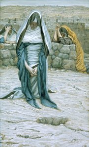 La Sainte Vierge dans la vieillesse, illustration pour La Vie du Christ