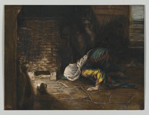 La drachme perdue, illustration de La vie de notre Seigneur Jésus-Christ