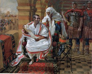 Le Message de la Femme de Pilate, illustration pour La Vie du Christ, vers 1886-94