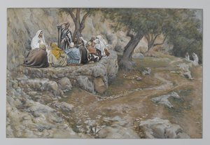 La primauté de Saint Pierre, illustration de La Vie de Notre Seigneur Jésus-Christ, 1886-96