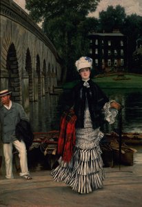Le Retour de la promenade en bateau - James Jacques Joseph Tissot