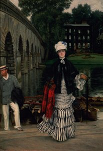 Le retour de la promenade en bateau, 1873 - James Jacques Joseph Tissot