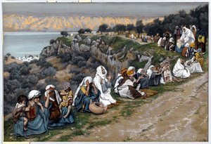 Les malades attendant que Jésus passe, illustration pour La vie du Christ