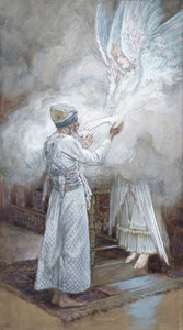 La Vision de Zacharie, illustration pour La Vie du Christ, vers 1886-94 - James Jacques Joseph Tissot