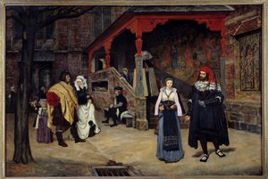 La rencontre de Faust et Marguerite