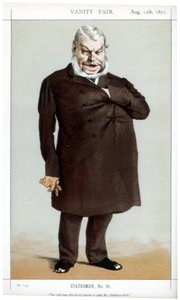 Le seul homme connu pour faire sourire M. Gladstone, 1871 - James Jacques Joseph Tissot